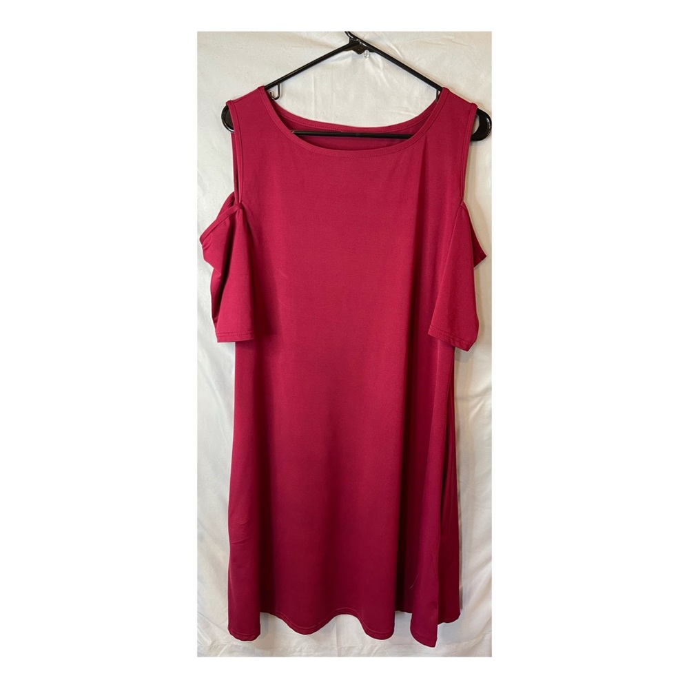 Red Dress with pockets